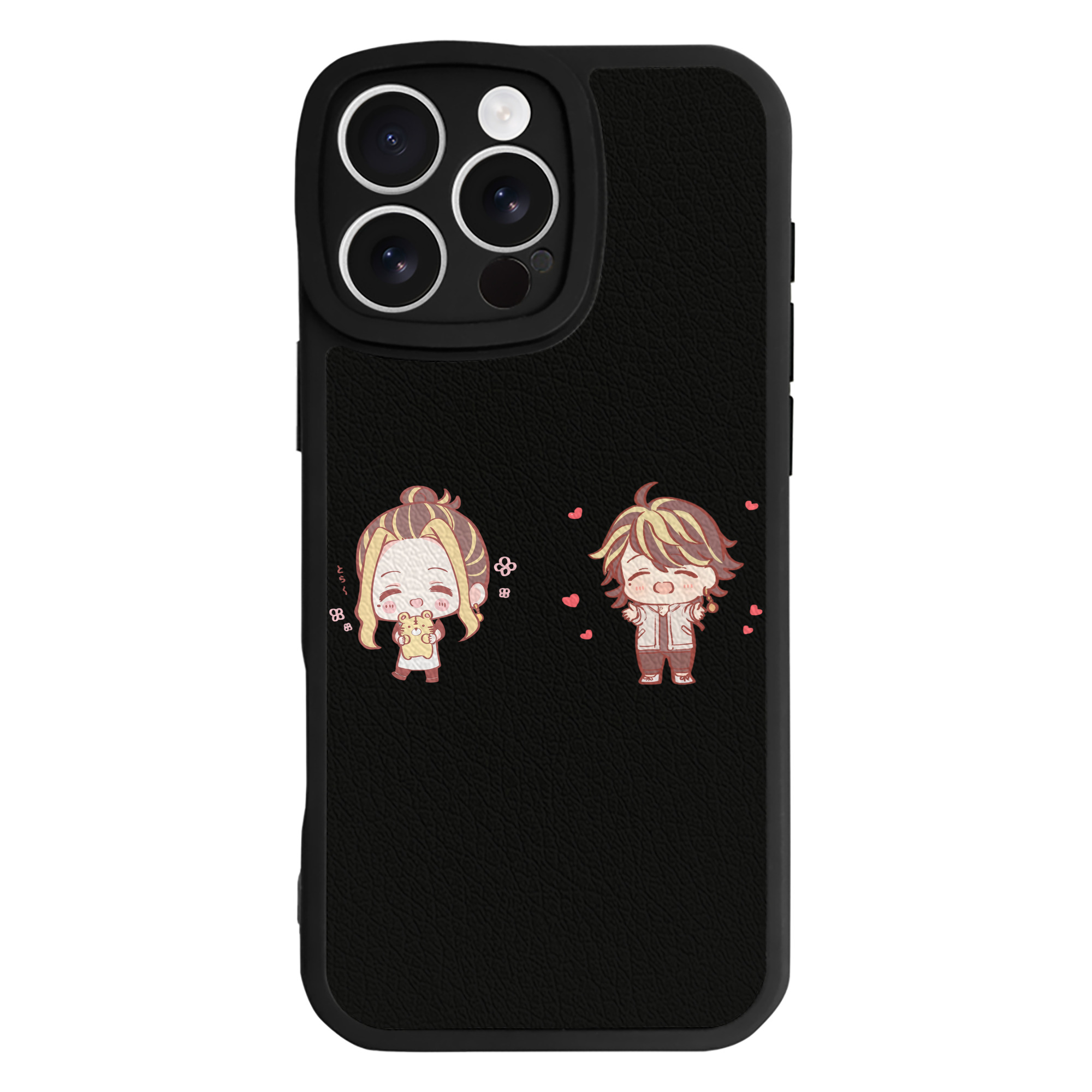 （画像用） 東京リベンジャーズ Tokyo Revengers 【iPhone 16シリーズ対応】シリコンスマホケース（レザー調） 材質：シリコン